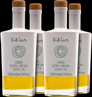 Four Bottles of Kiklos Olive Oil